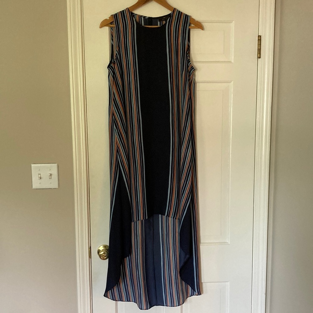BCBGMaxazria womens high low dress, size small. Only worn twice.